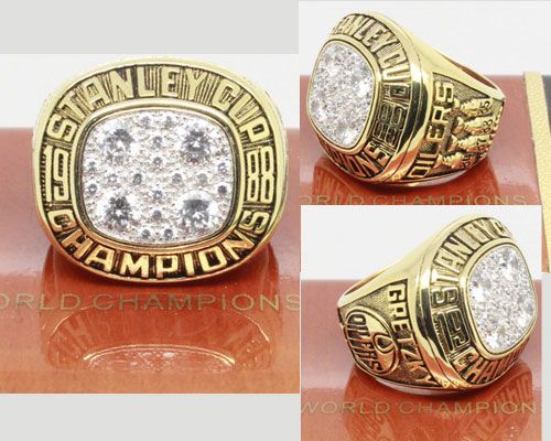 1988 NHL Championship Rings Edmonton Oilers Stanley Cup Ring